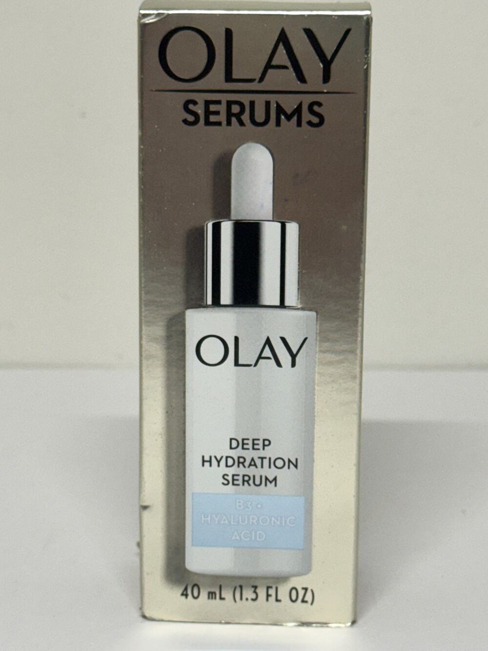 Olay Deep Hydration Serum Vitamin B3 Hyaluronic Acid 1.3 oz 40mL NEW